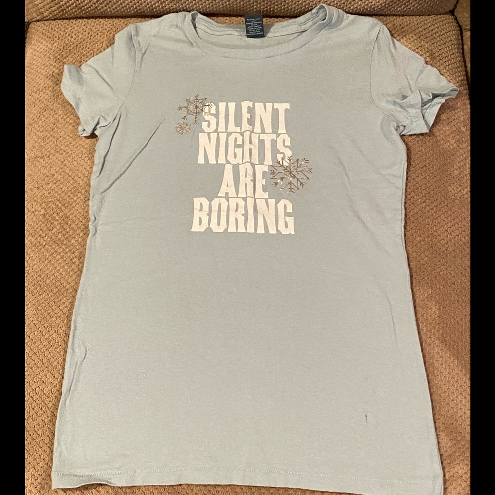 Hollister Silent Nights Are Boring T-Shirt